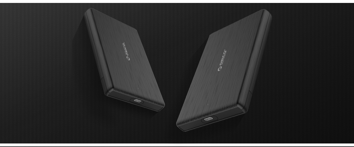 Orico 2.5英寸Type-C硬盘盒，支持正反插，大大的提高了USB接口插拔的简易性.